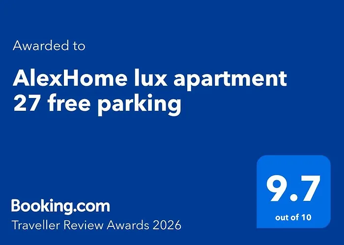 Alexhome Lux 27 Free Parking *